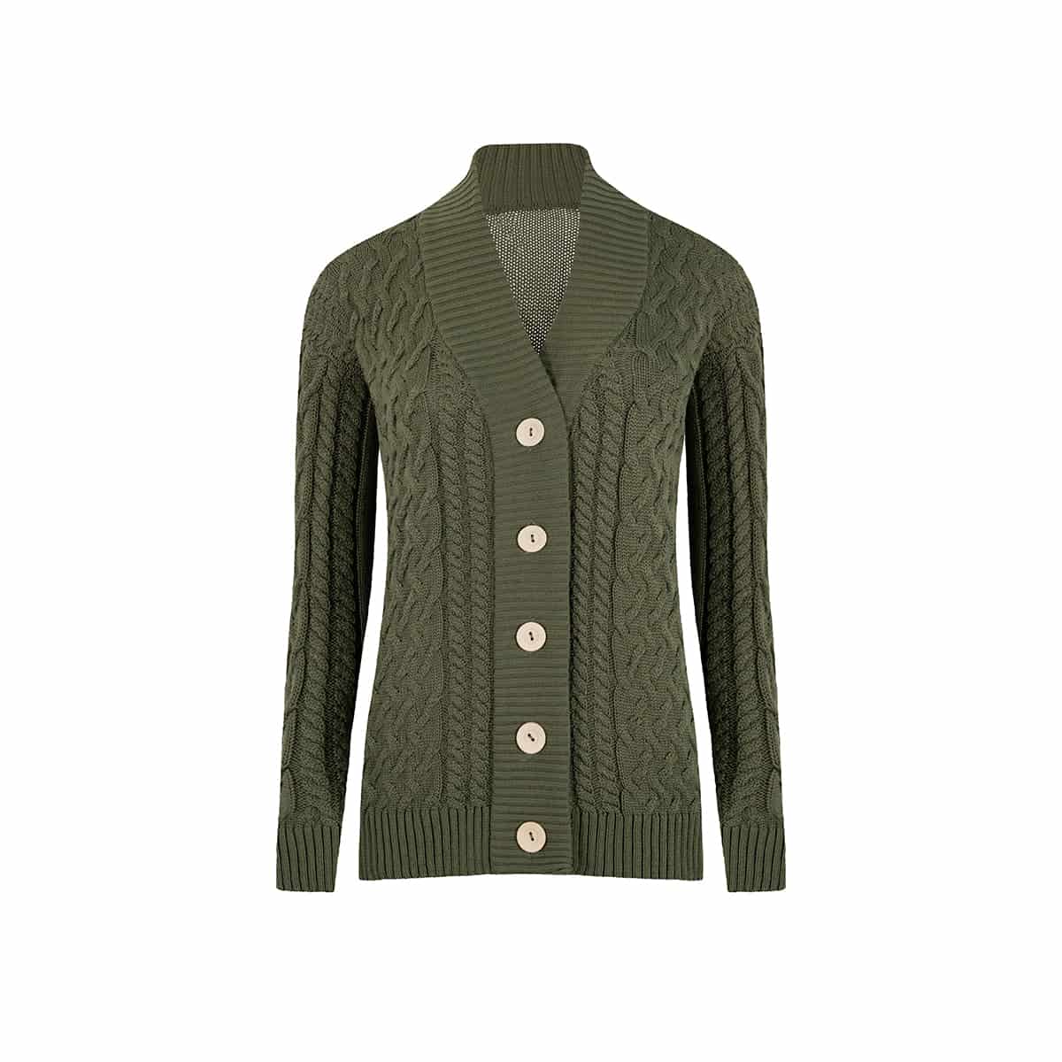 CARDIGAN AVRA VERDE - miniatura 8