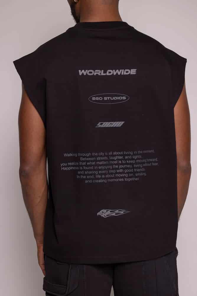 Camisilla Motion-Black - miniatura 1