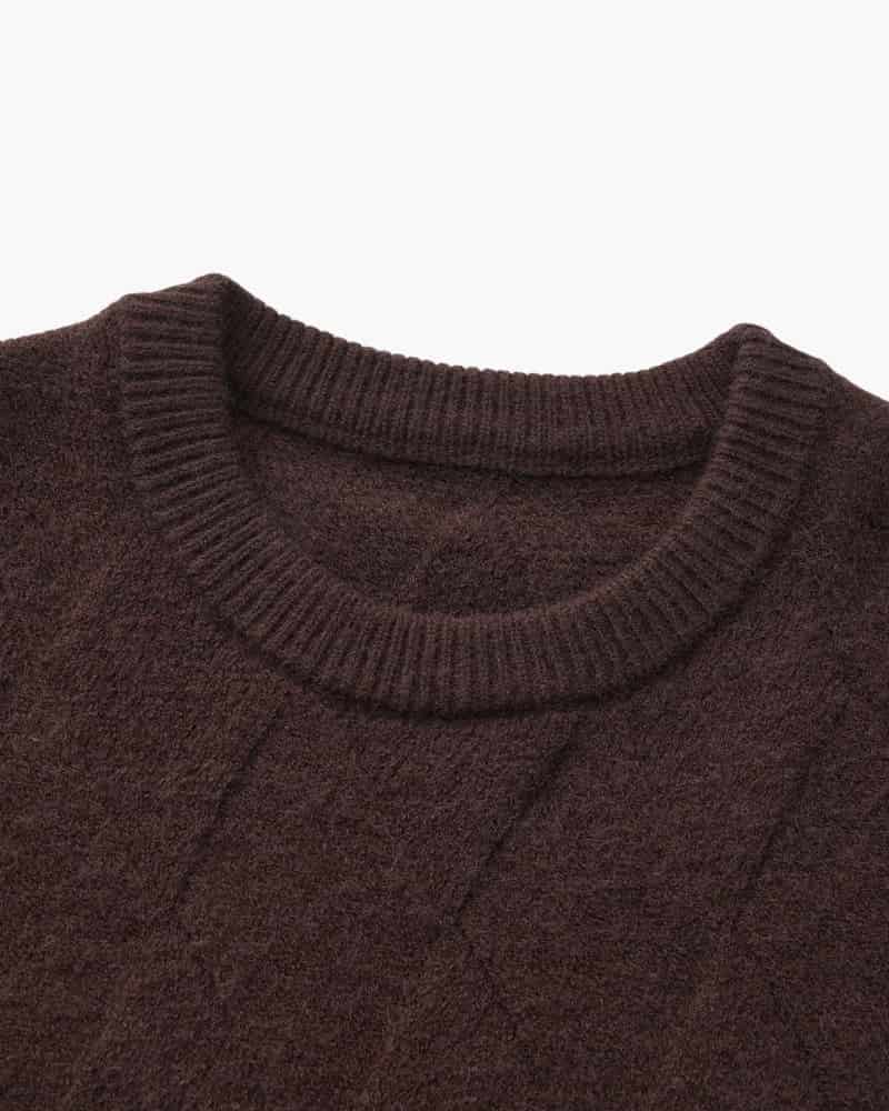 Diamond Knit Crewneck Sweater - miniatura 18