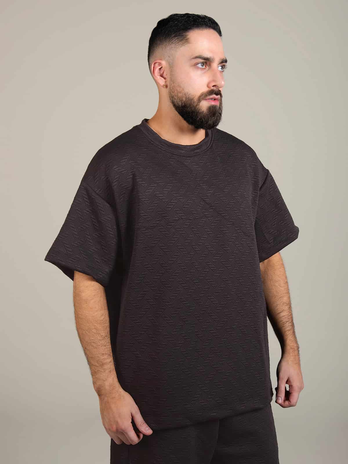 set mucura hombre cafe oscuro - miniatura 3