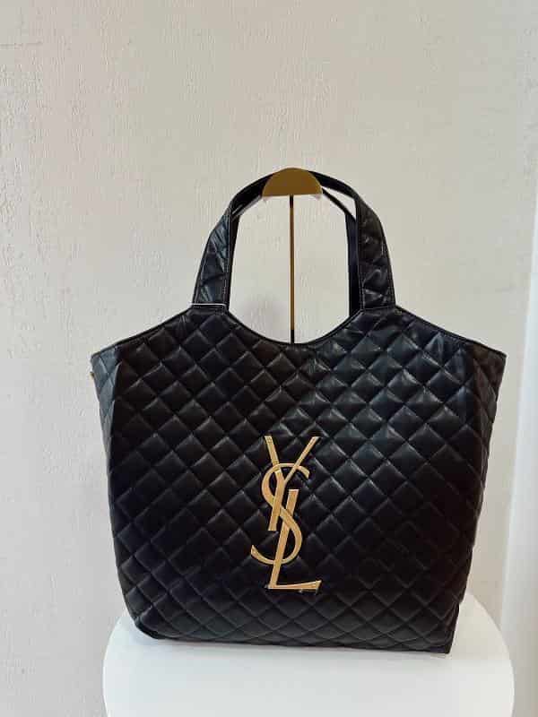 BOLSO YSL NEGRO GRANDE - miniatura 1