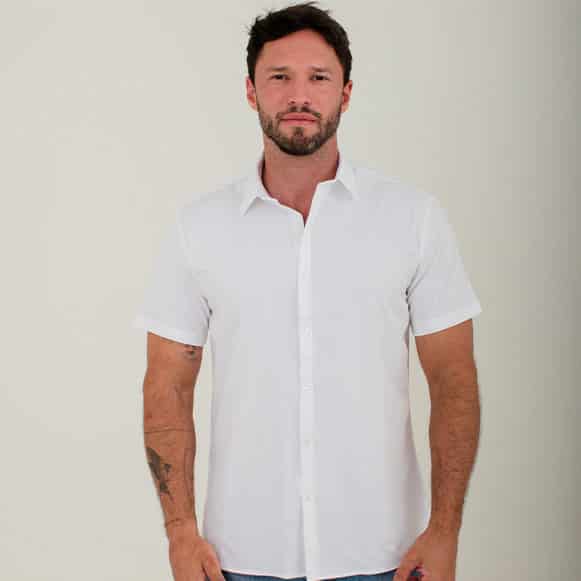 CAMISA MC 100% ALGODON HOMBRE - miniatura 1