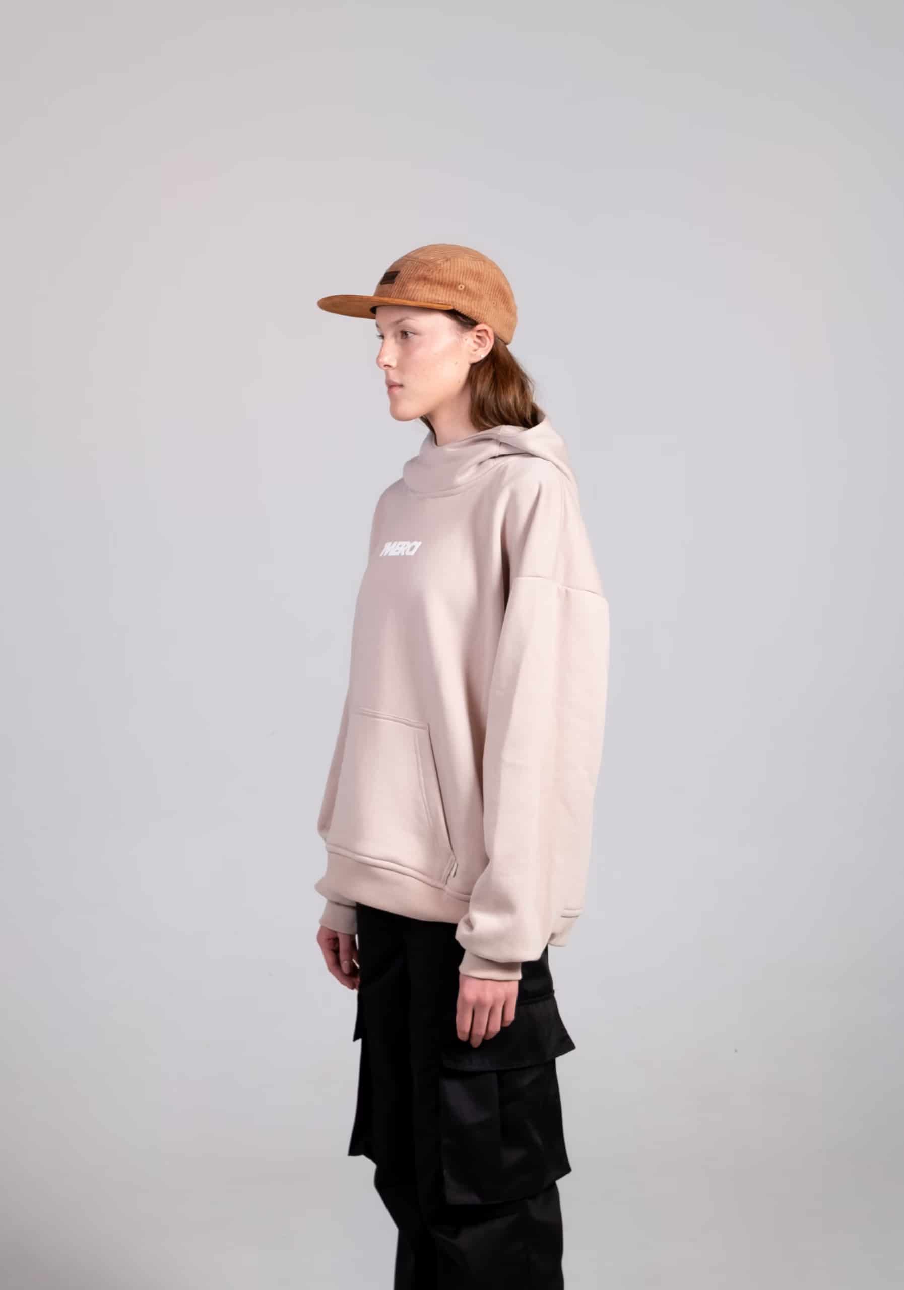 Hoodie Oversize Beigie - miniatura 6