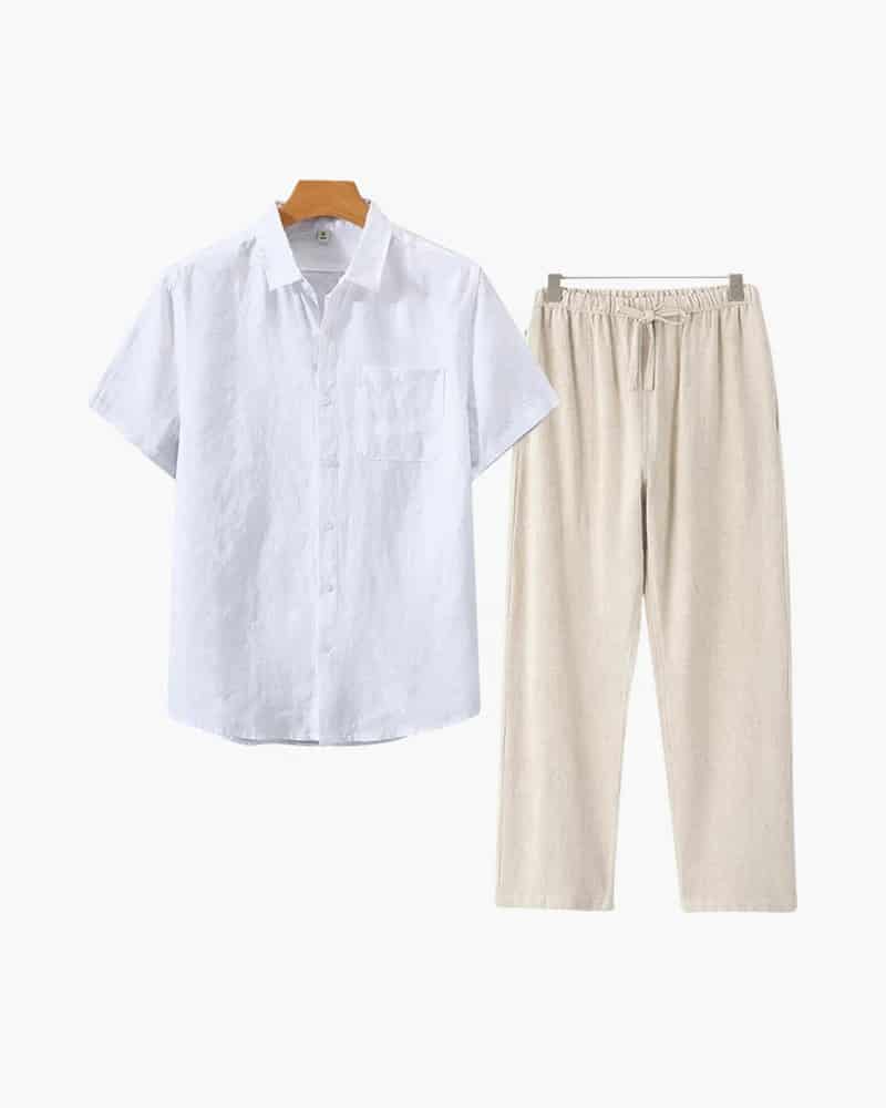 Old Money Linen Combo (Shortsleeve) - miniatura 10