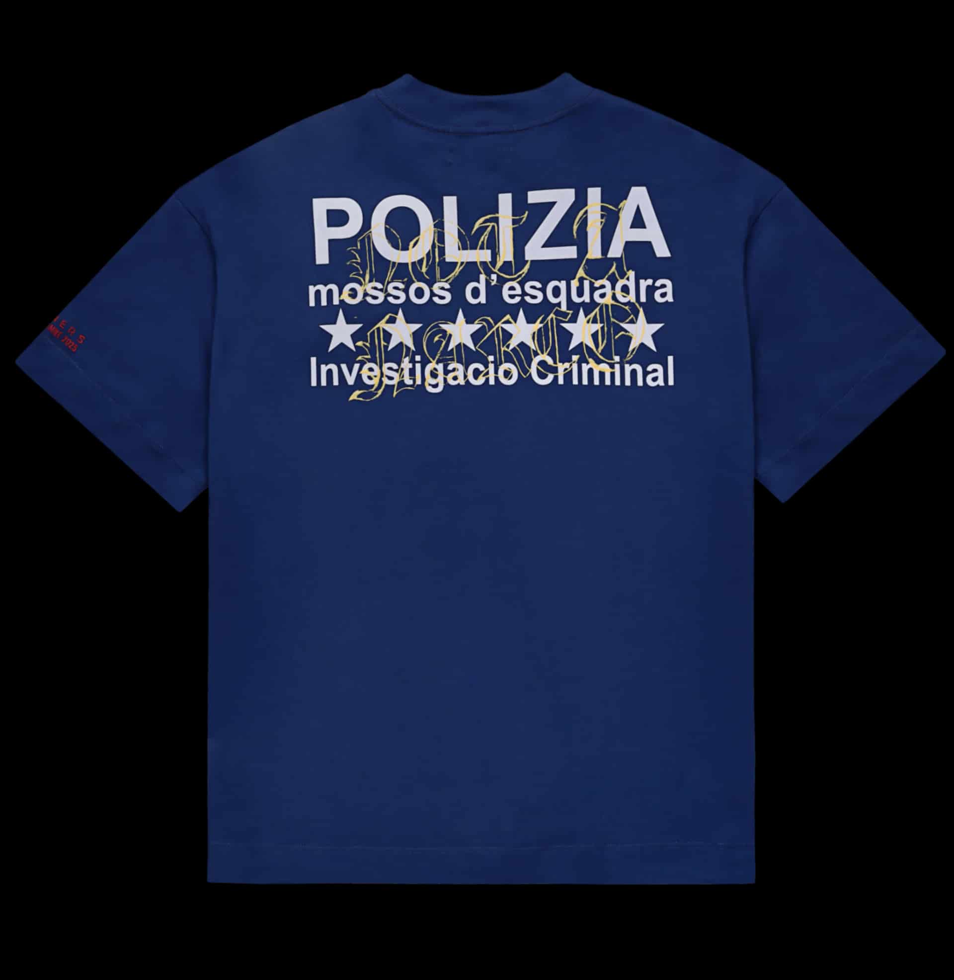 POLIZIA BLUE T-SHIRT - miniatura 8