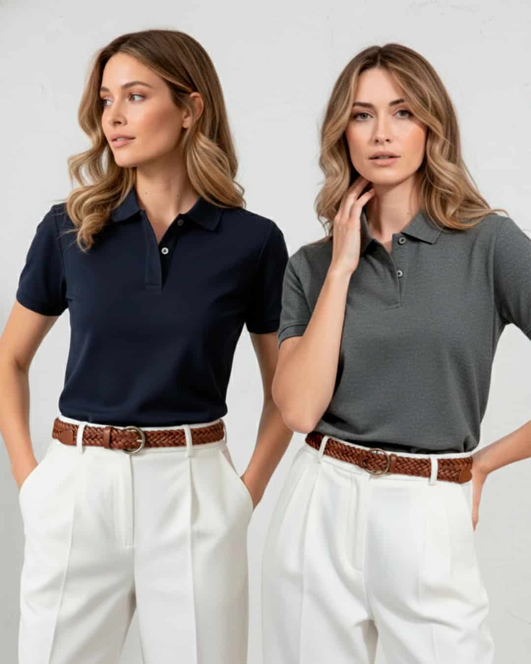Pack de 2 Polos / Azul Oxford + Gris media noche - miniatura 1
