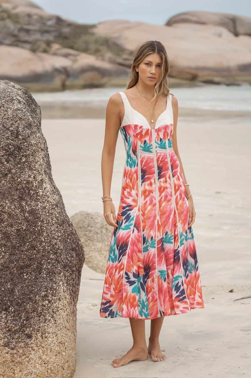Vestido Brisa Coral (Disponible en varios colores) - miniatura 4