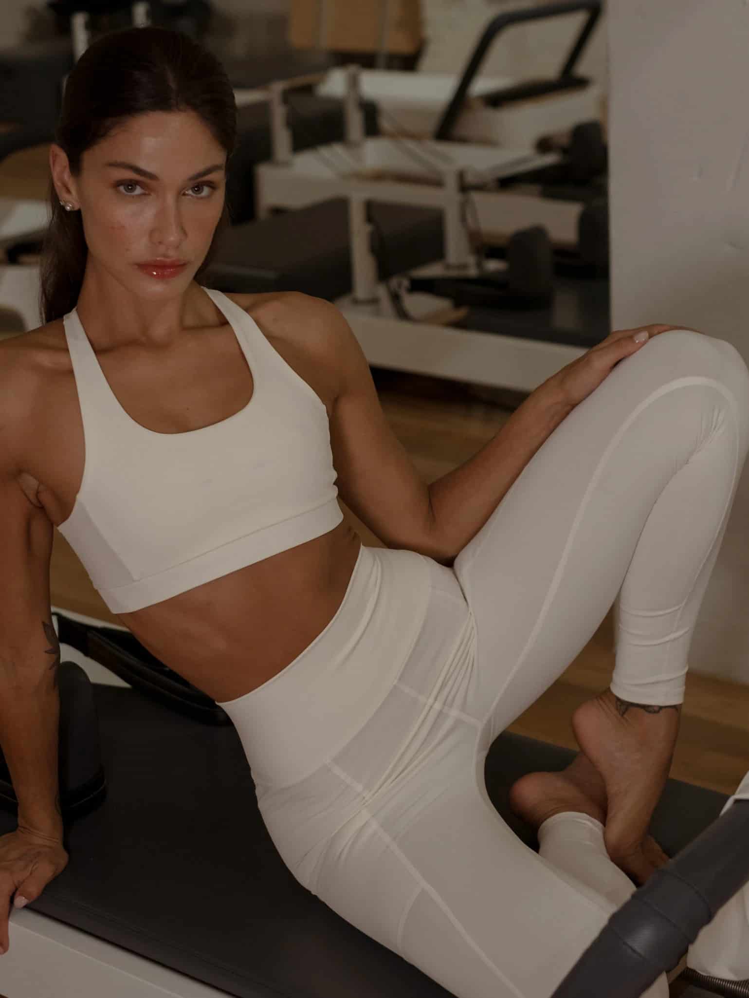 HIKING LEGGINGS - IVORY - miniatura 9