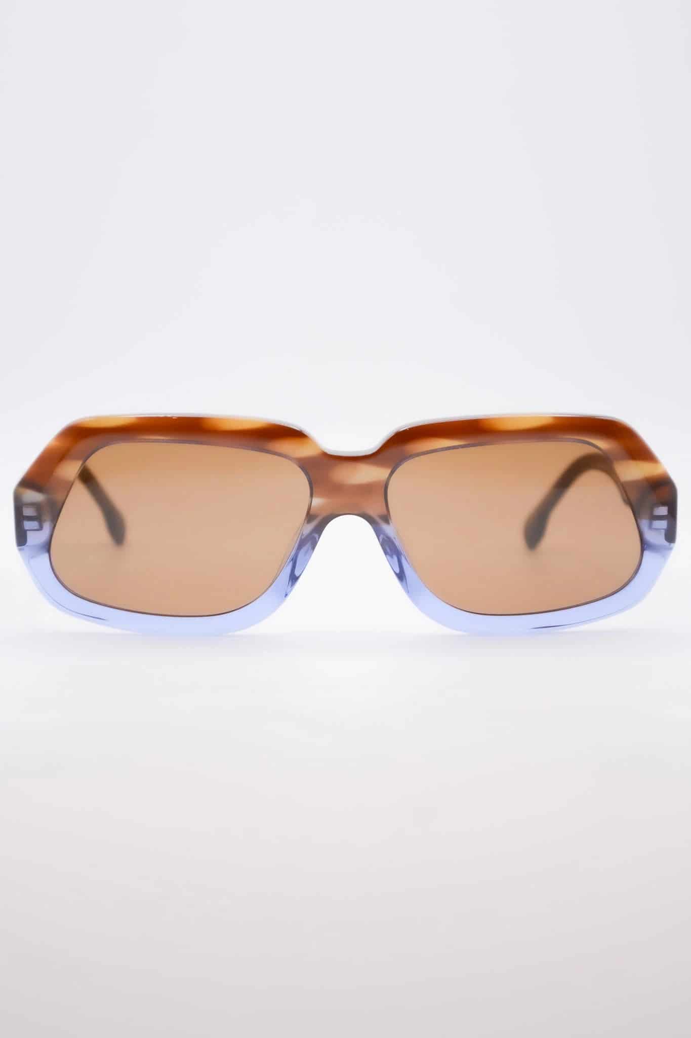 gafas de sol seventy5 carey rayas azul - miniatura 1