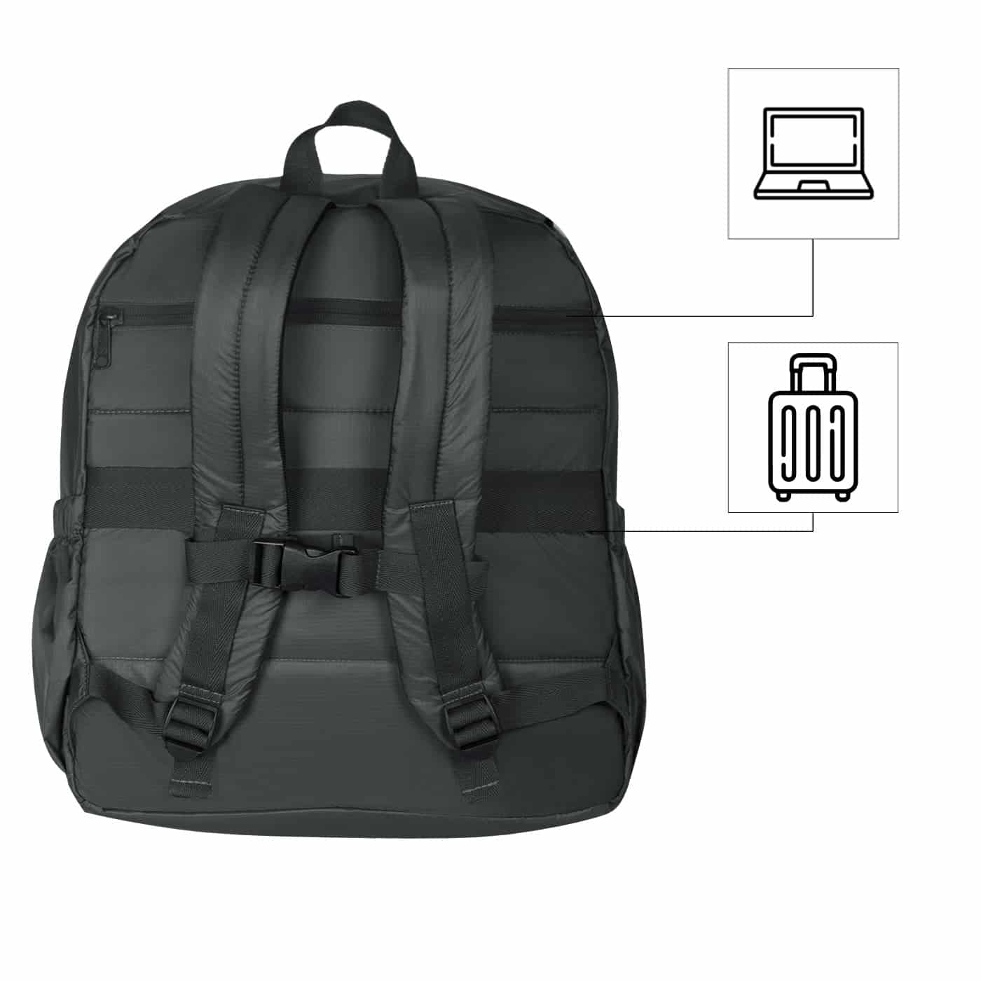 Morral Cabina Tapa PLEGABLE Gris - miniatura 4