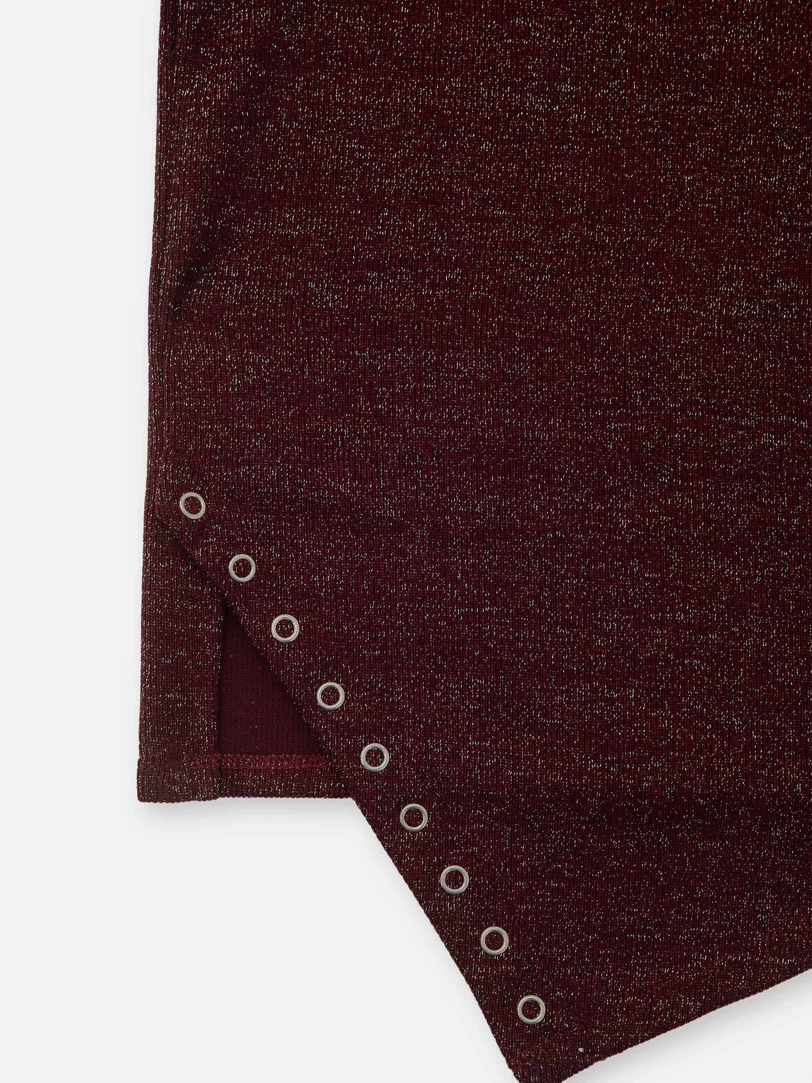 BROOCH SHINY LONG SLEEVE - CRANBERRY - miniatura 5