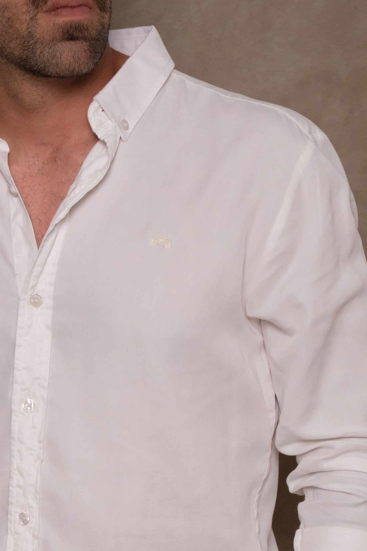 CAMISA LYOCELL NP CREAM - miniatura 2