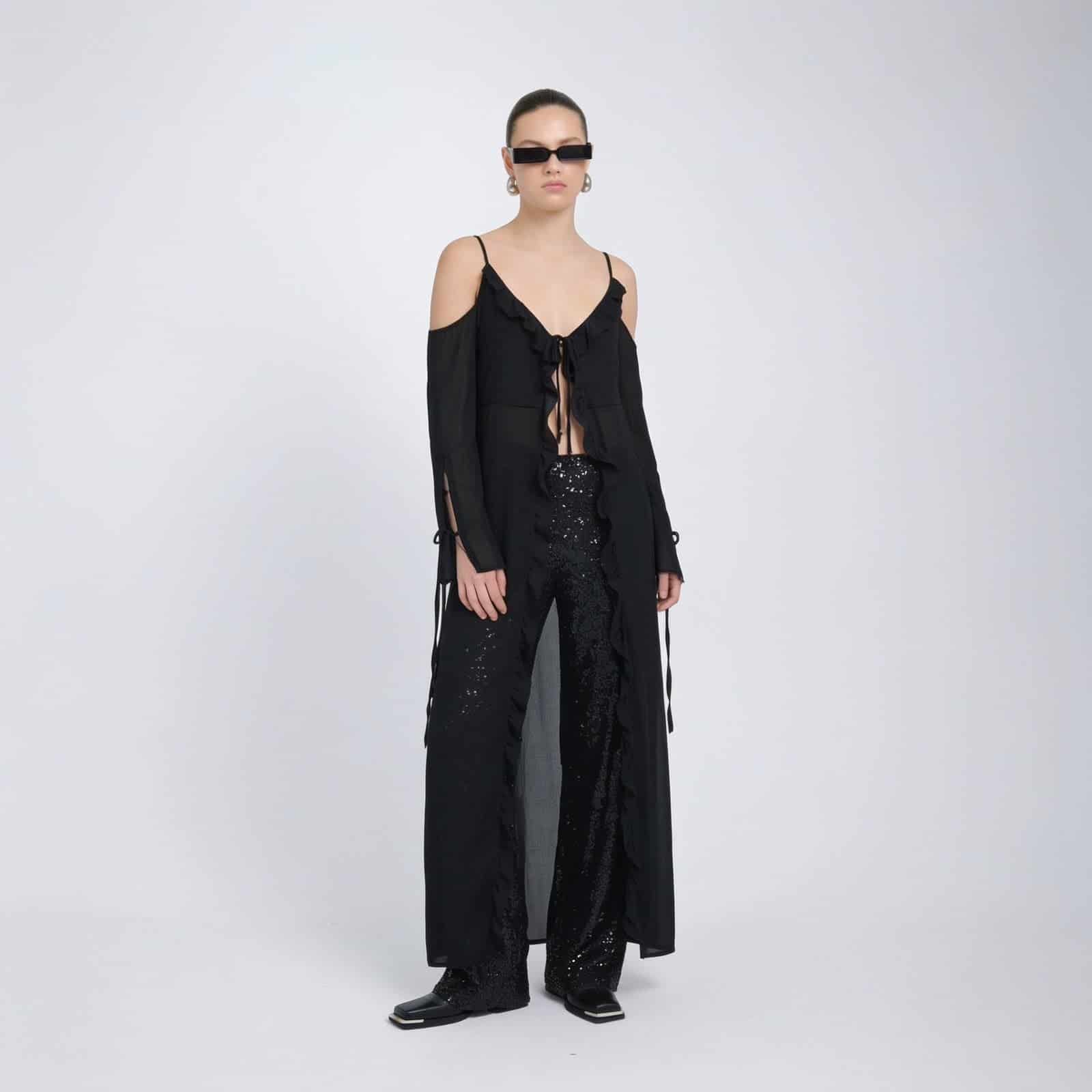 CAMISA THAR NEGRA - miniatura 1