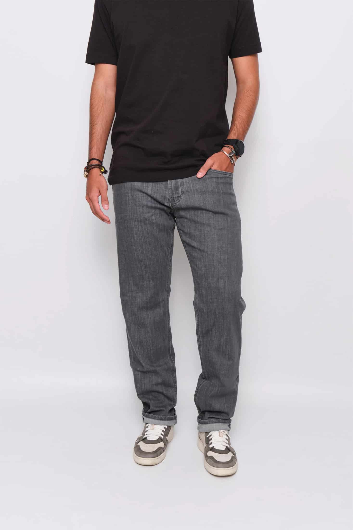 GREY DENIM JEAN - miniatura 1