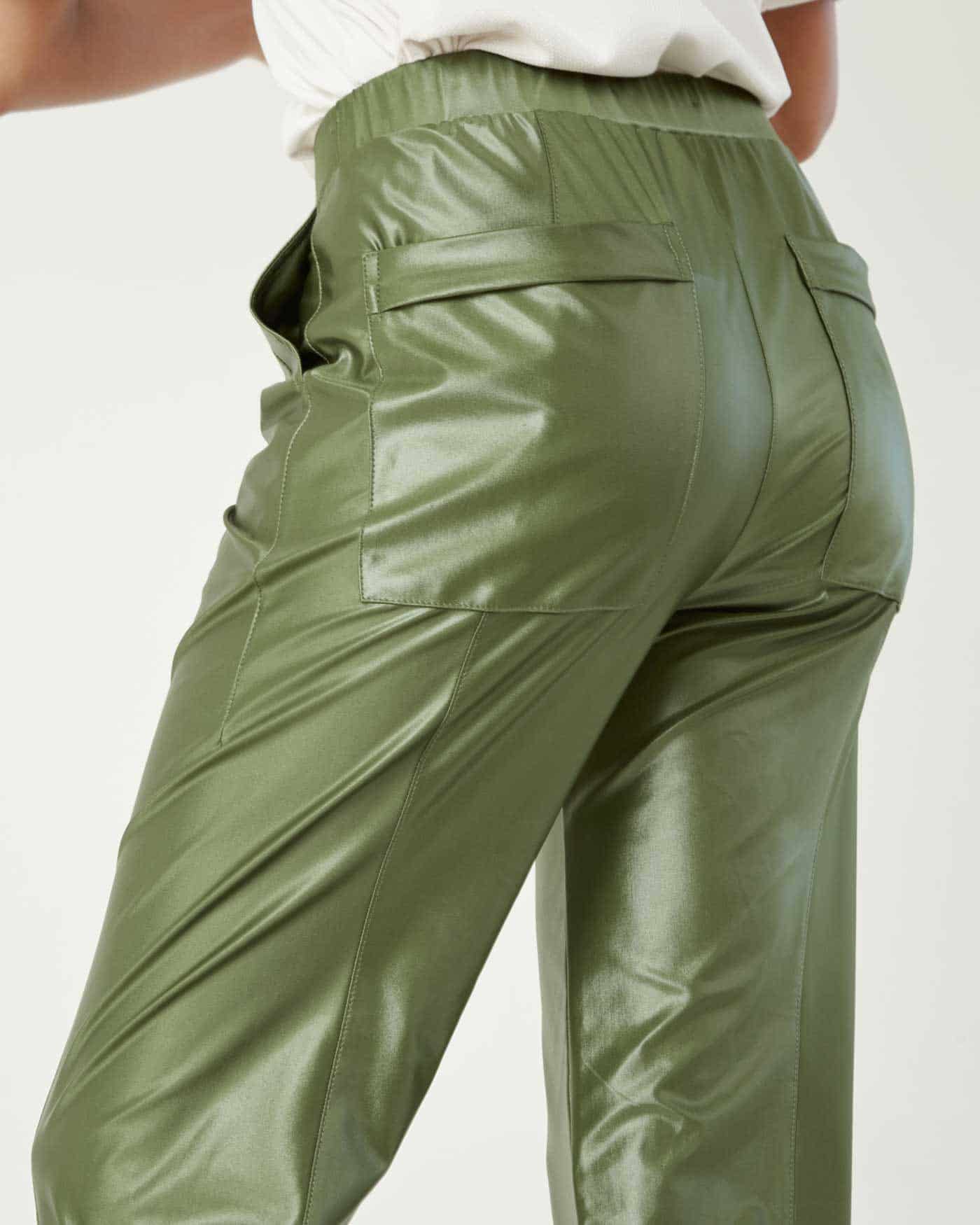 Pantalón Tech Termoregulador Verde Oliva LÚCIDO - miniatura 2