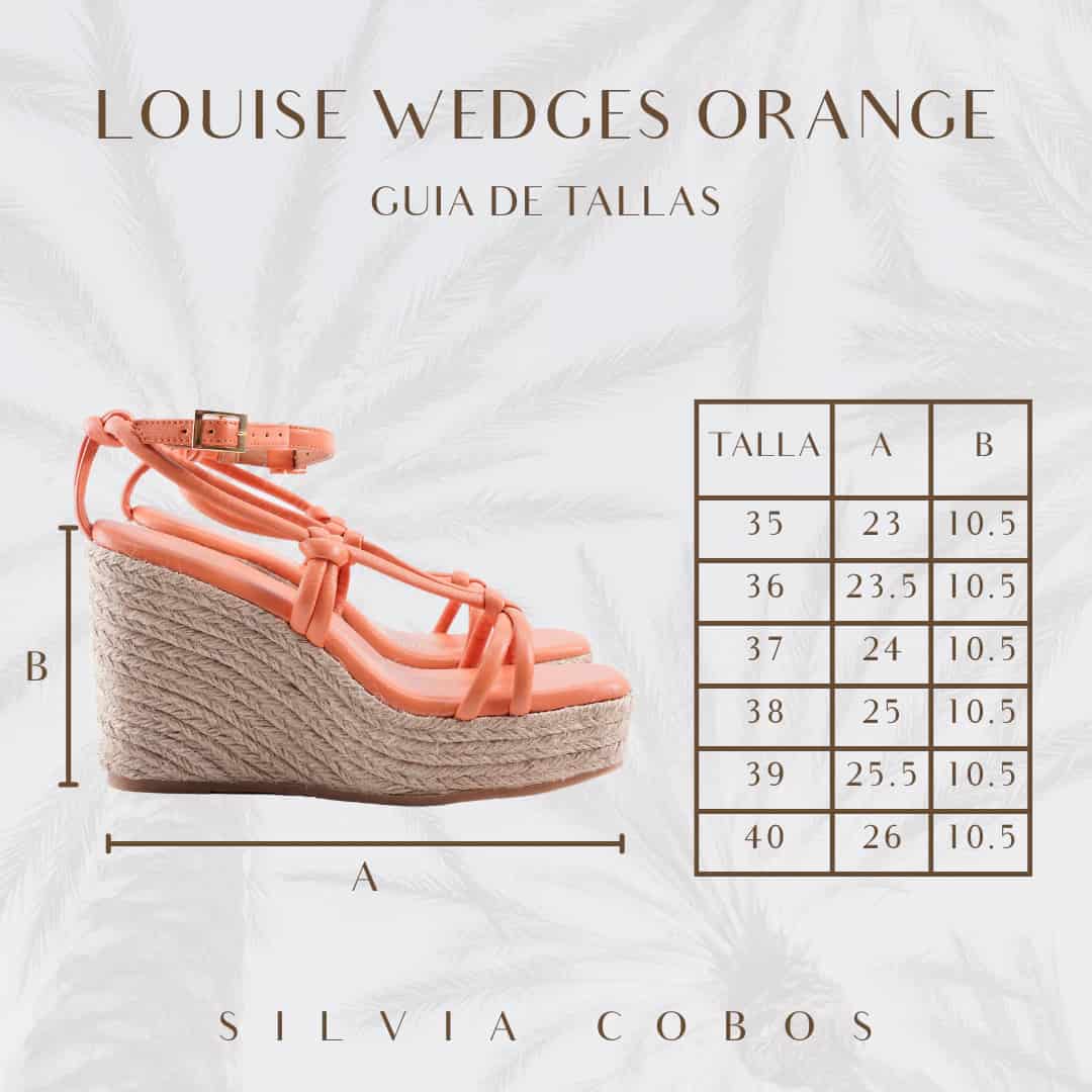 Silvia Cobos Louise Wedges Orange - miniatura 9