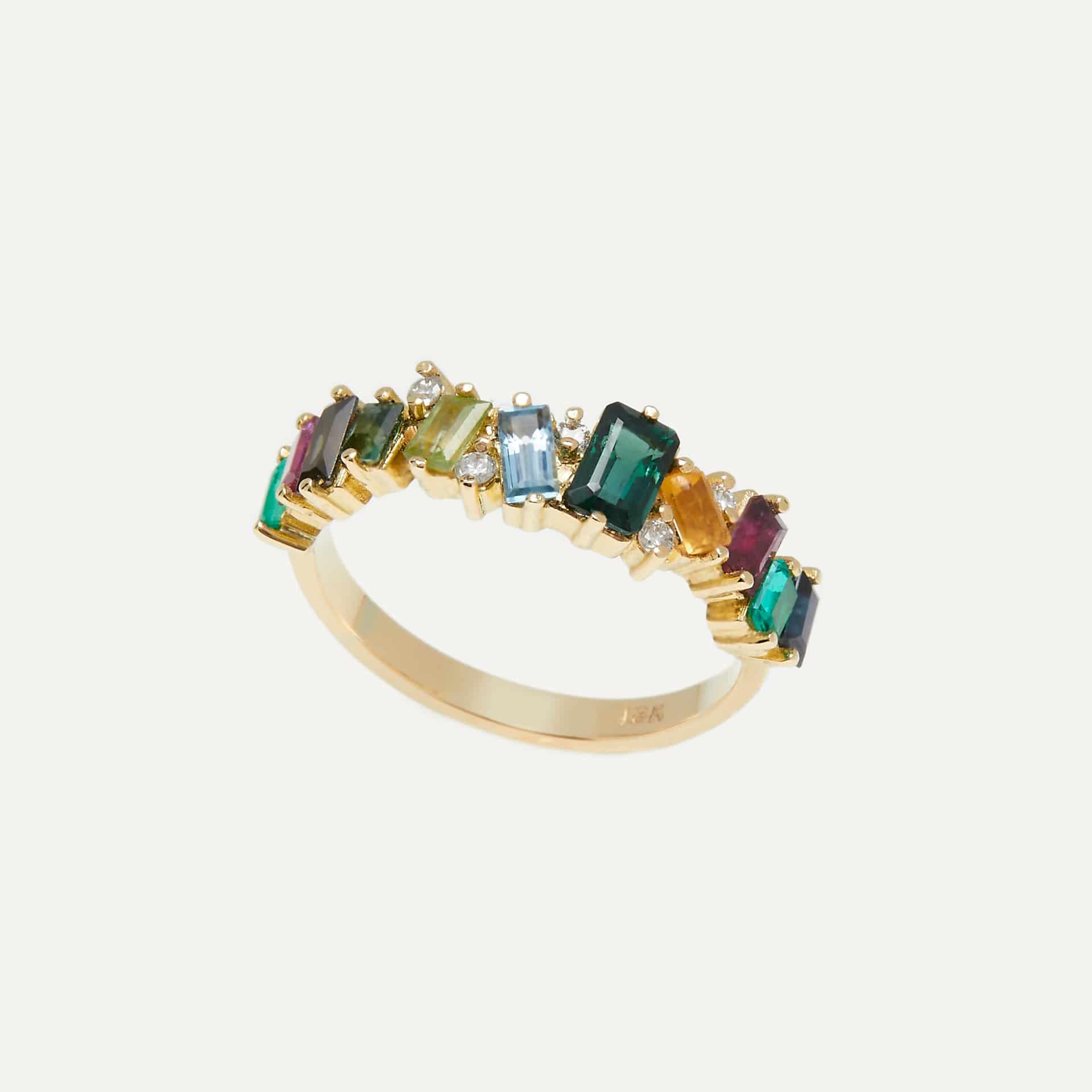 Anillo Royal rainbow - miniatura 1