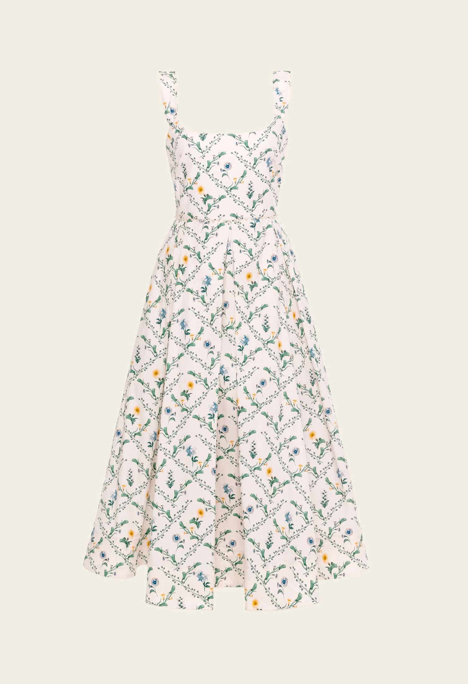 Alcaparra Brisa  Midi Dress - miniatura 1