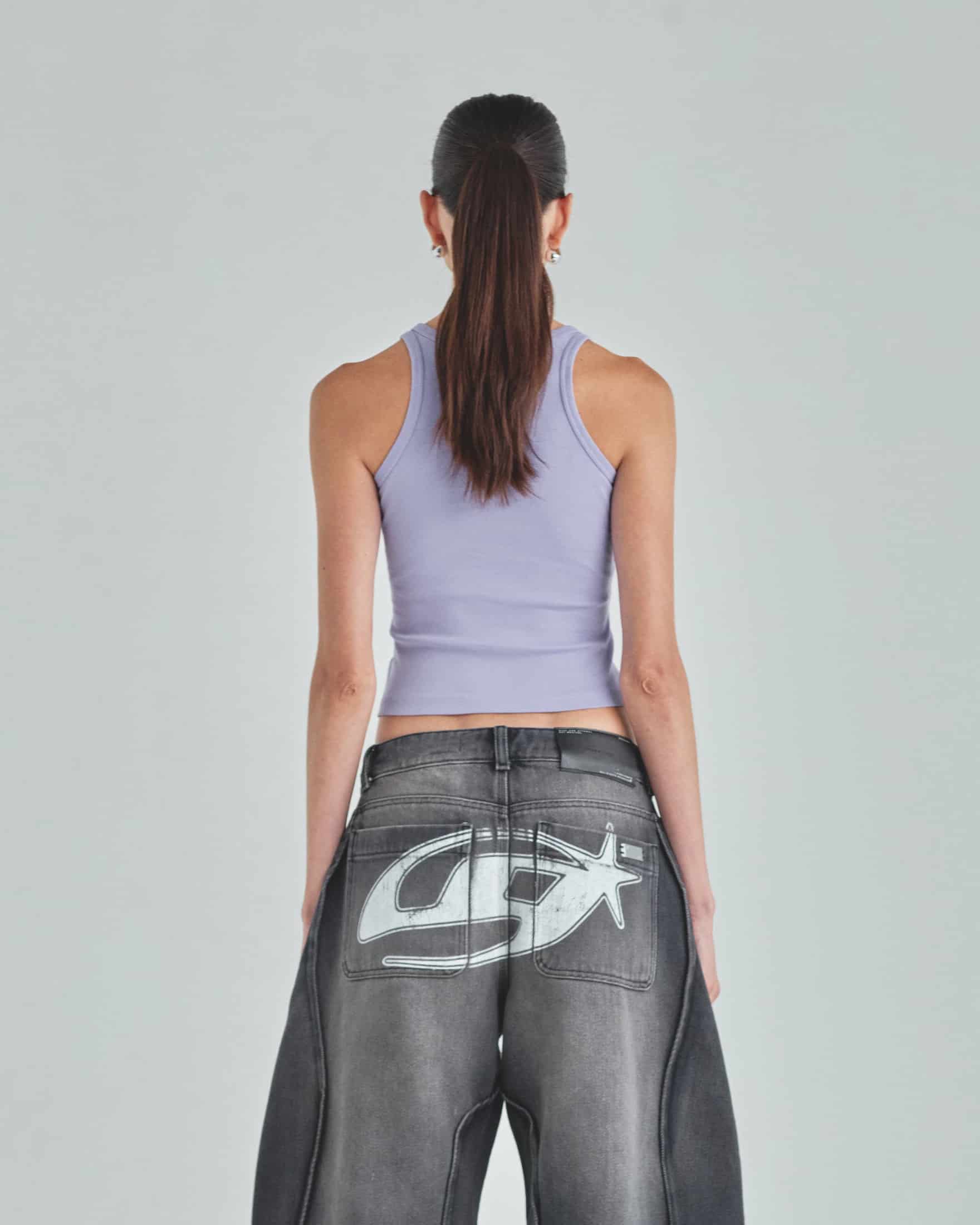 Act 1 UNDGLD Halter Tank Top Lilac - miniatura 6