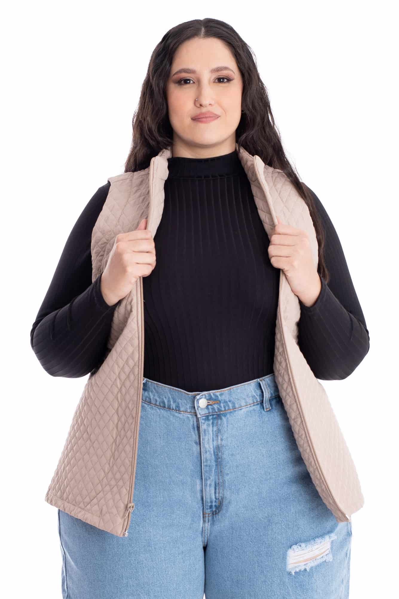 Chaleco Sherpa Beige - miniatura 1