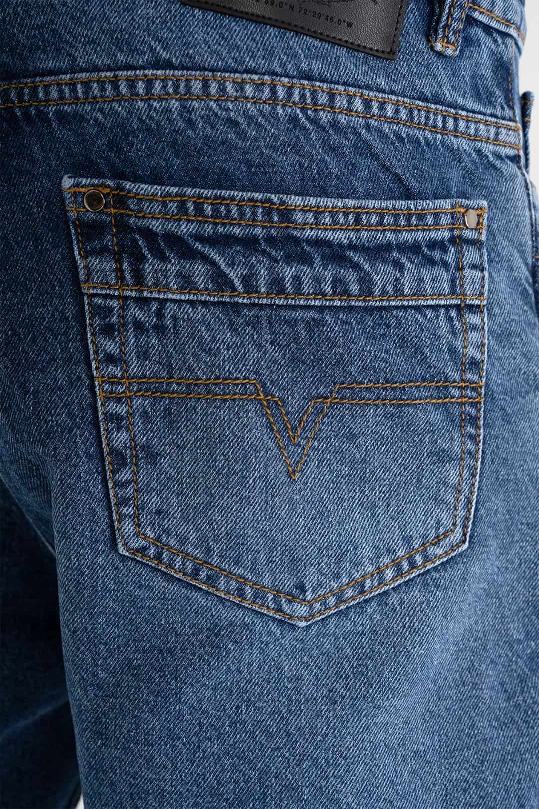 VENENO JEAN TRIPLE WAISTBAND BLUE - miniatura 16