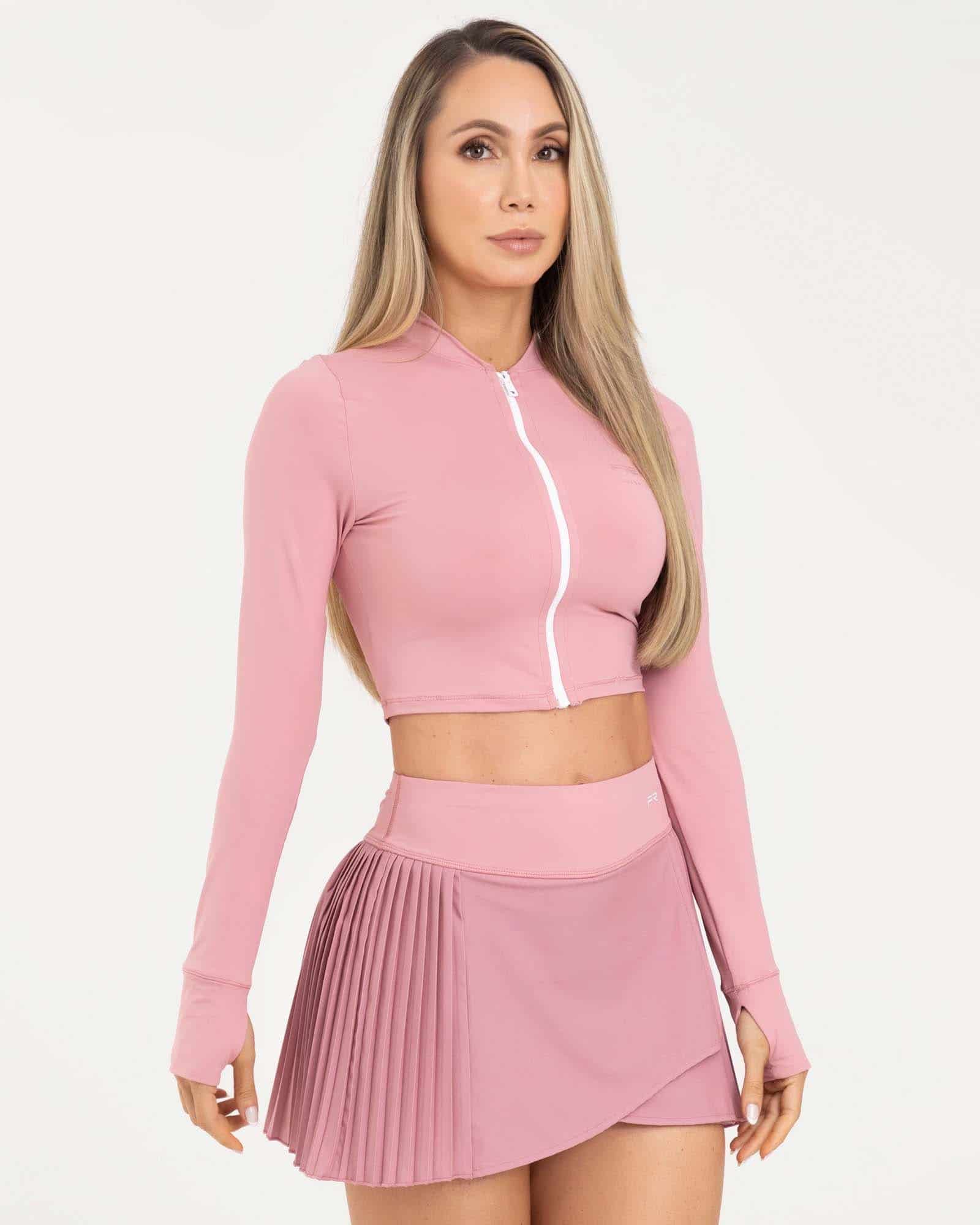 Chaqueta cropped LA rosa classy FIBER - miniatura 1