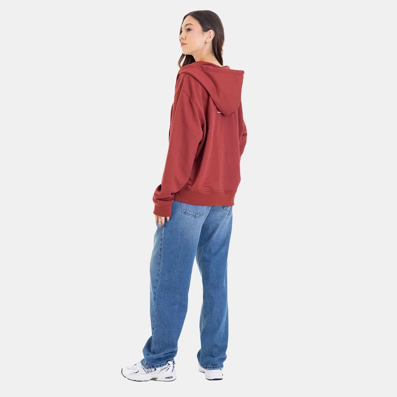 Zip Hoodie Regular Fit Red - miniatura 11