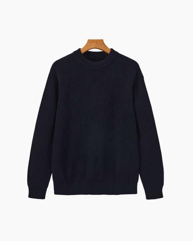 Rib Knit Crewneck - miniatura 1