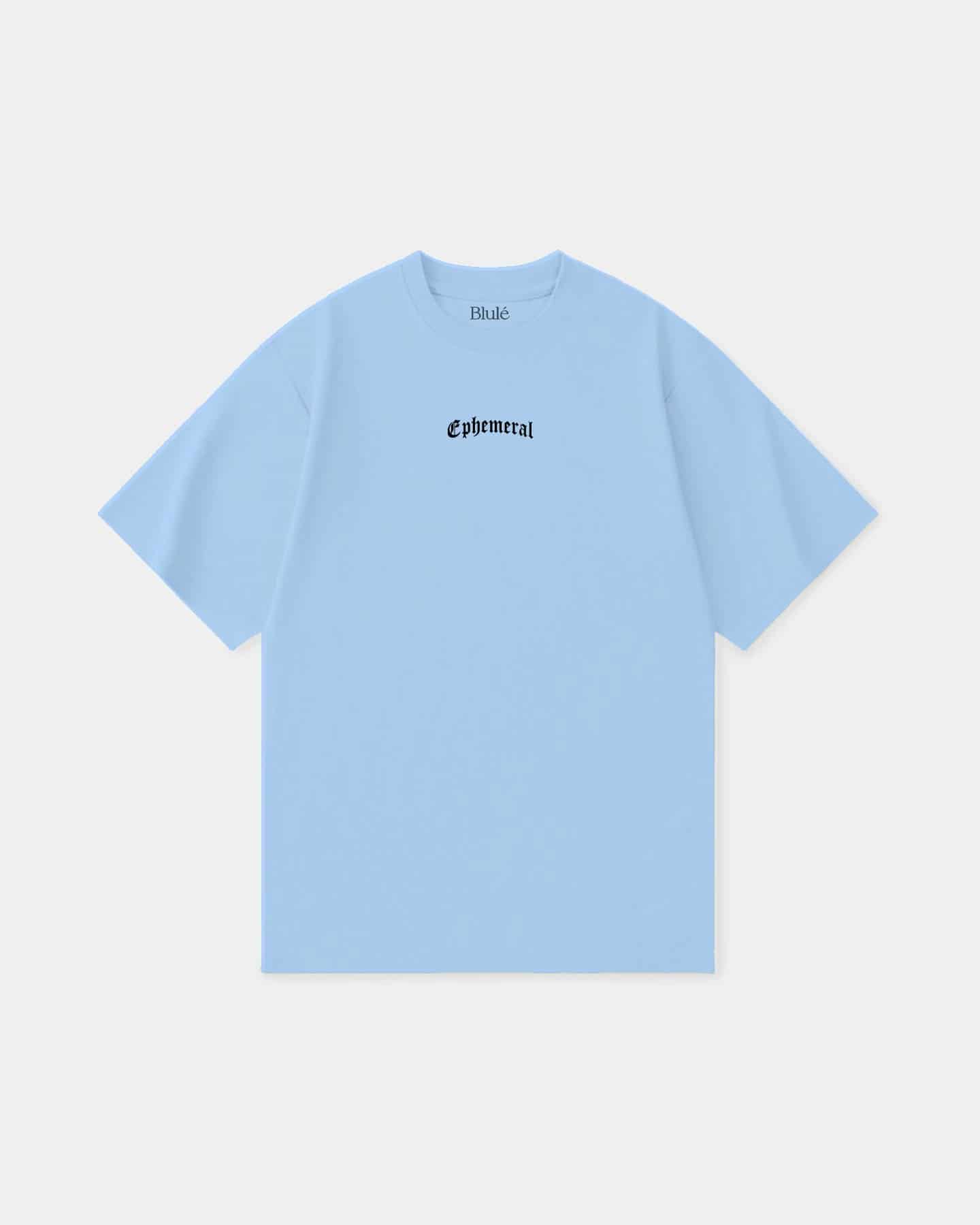 Oversized T Shirt Ephemeral Sky Blue - miniatura 2