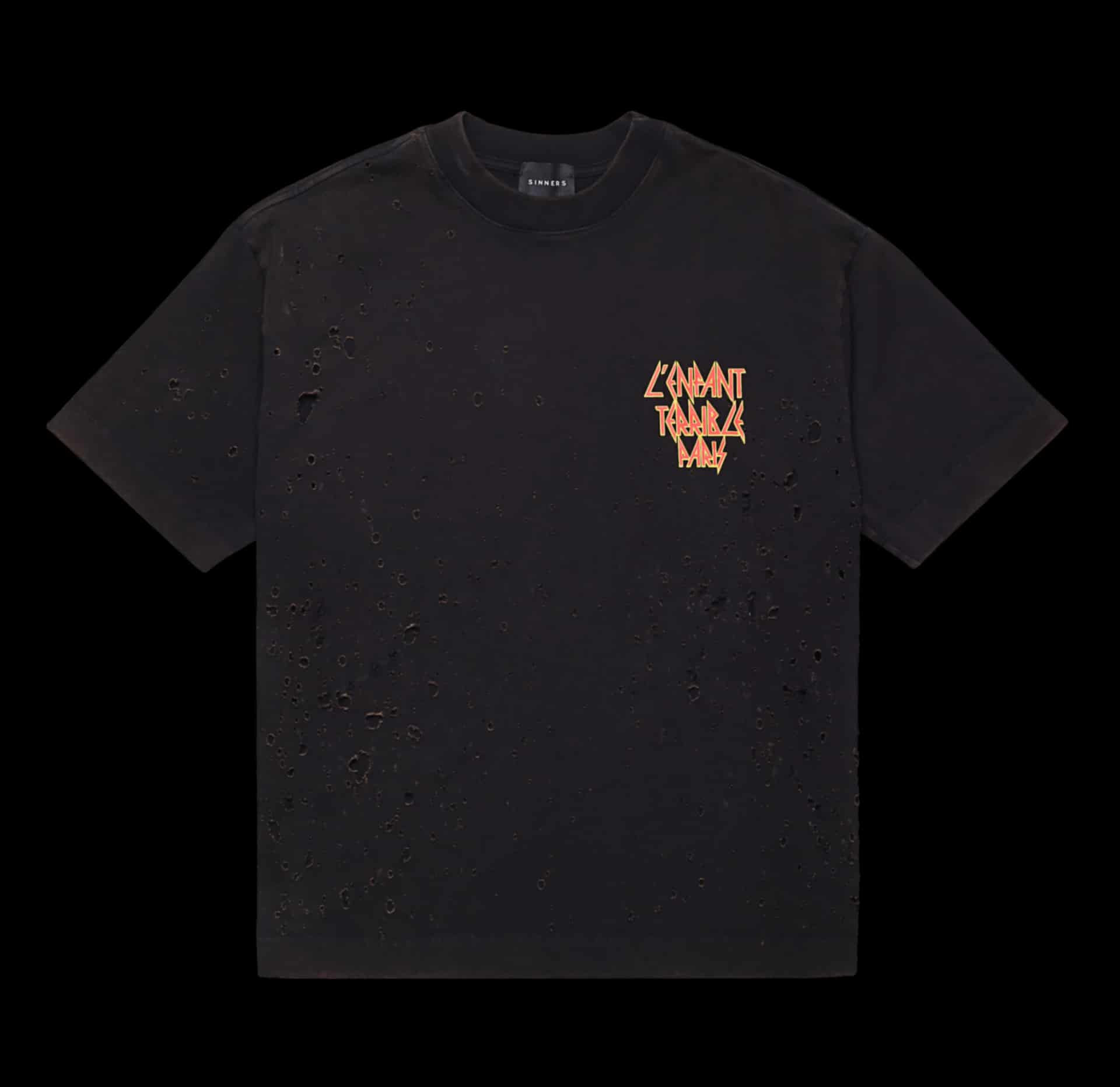 DEF SINNERS SHOTGUN BLACK T-SHIRT - miniatura 1