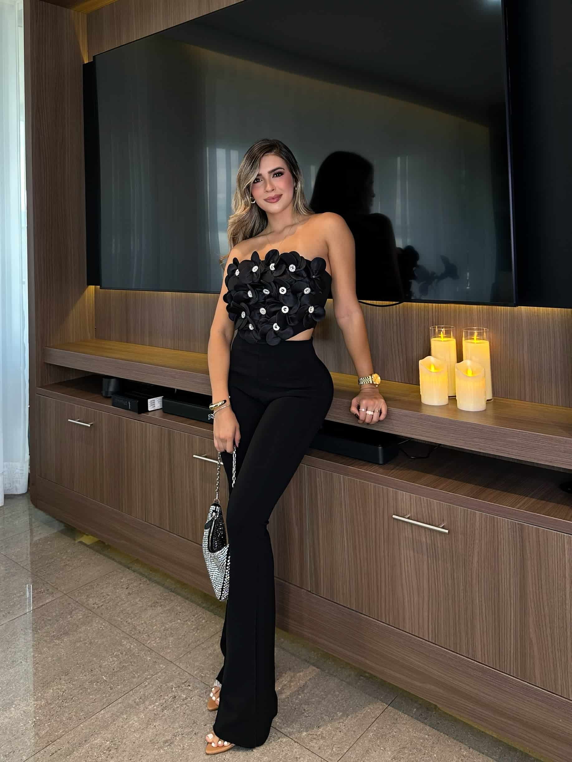 TOP ASTRID NEGRO - miniatura 3