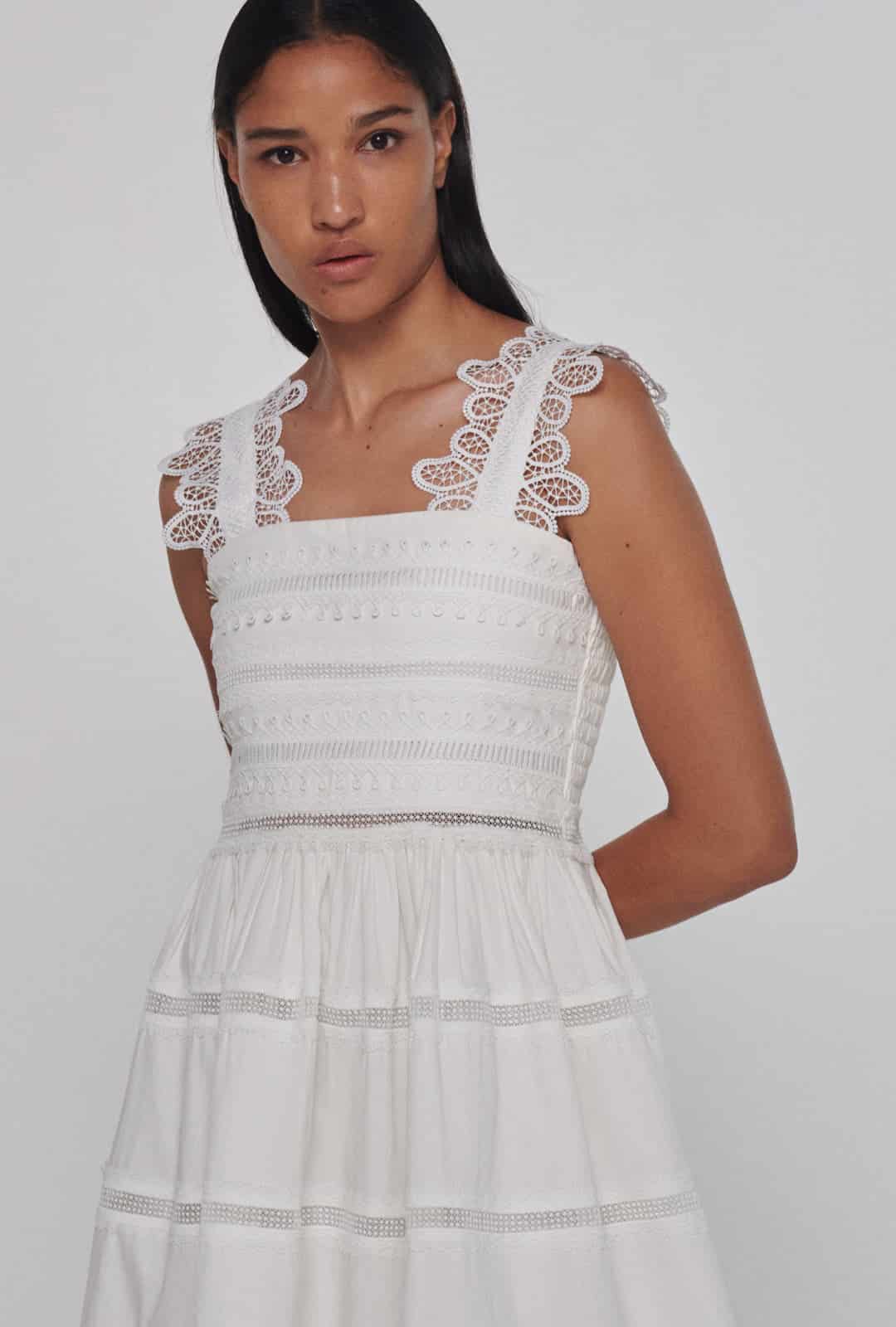 KATE DRESS WHITE - miniatura 3