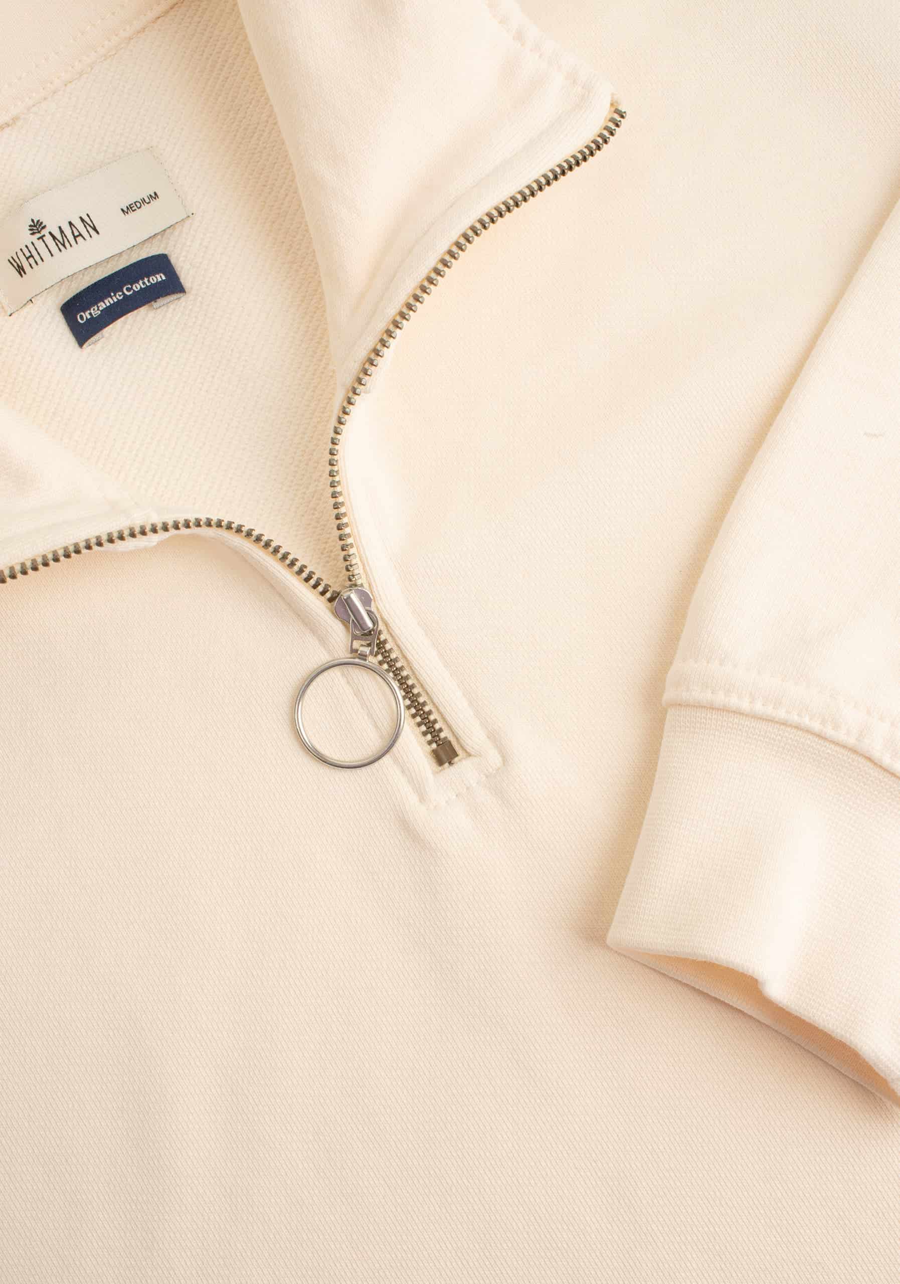 Buzo H Half Zip Oliver Marfil - miniatura 6