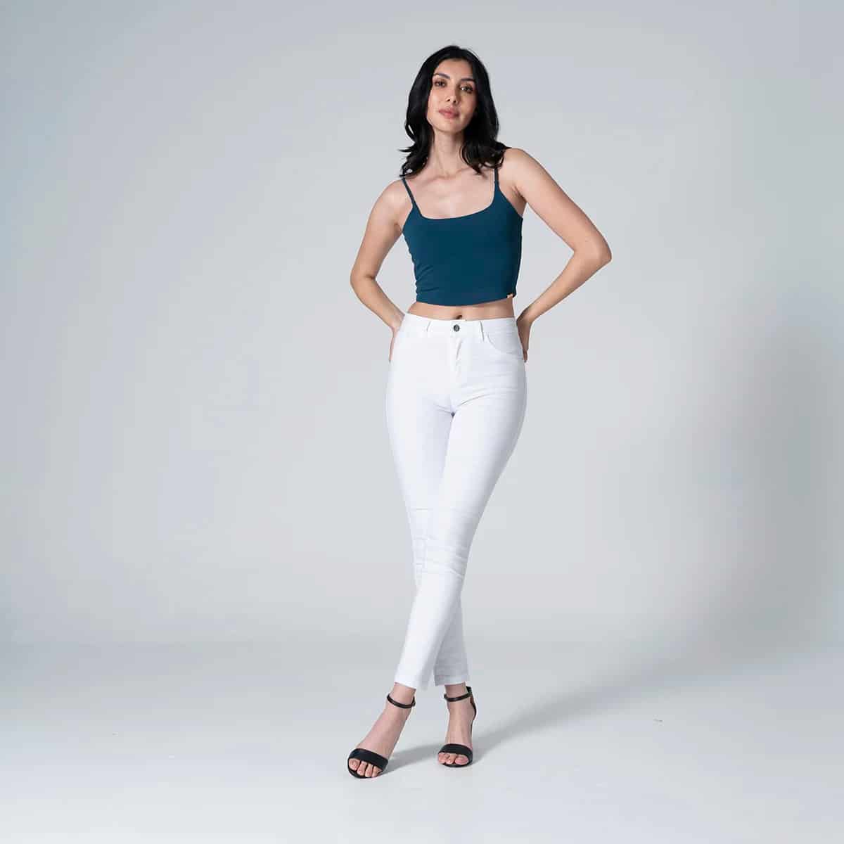 Blusa Crop Top Slim Tex - miniatura 2