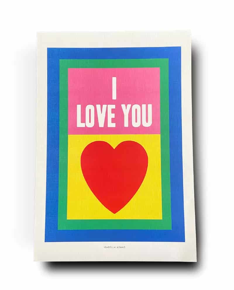 Poster “I love you” - miniatura 3