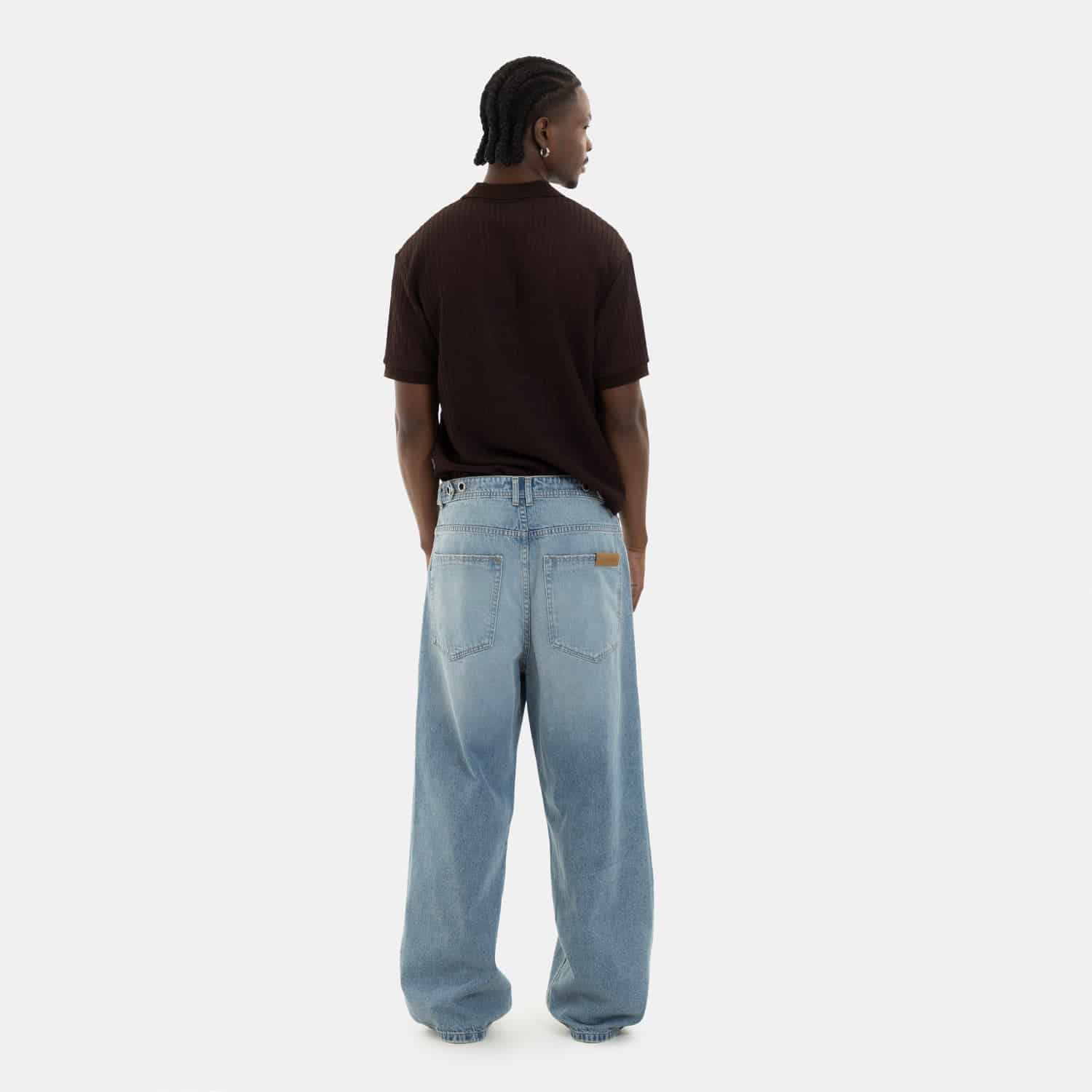 Oversized Flow Denim Ligth Blue - miniatura 4