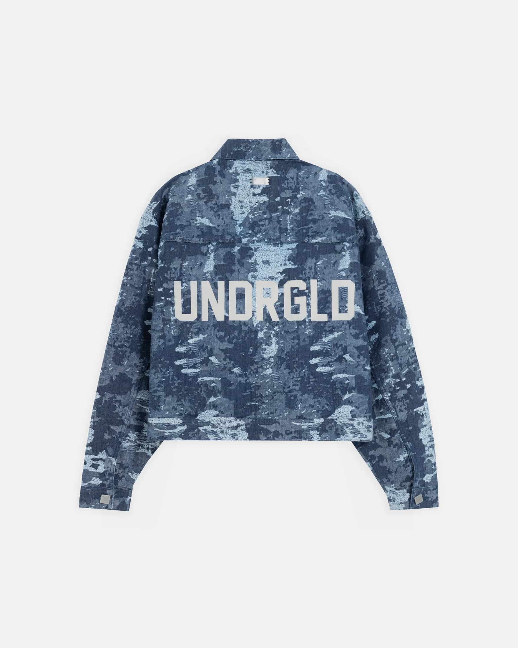 Capsule UNDRGLD Jacquard Jacket Cammo Blue - miniatura 3