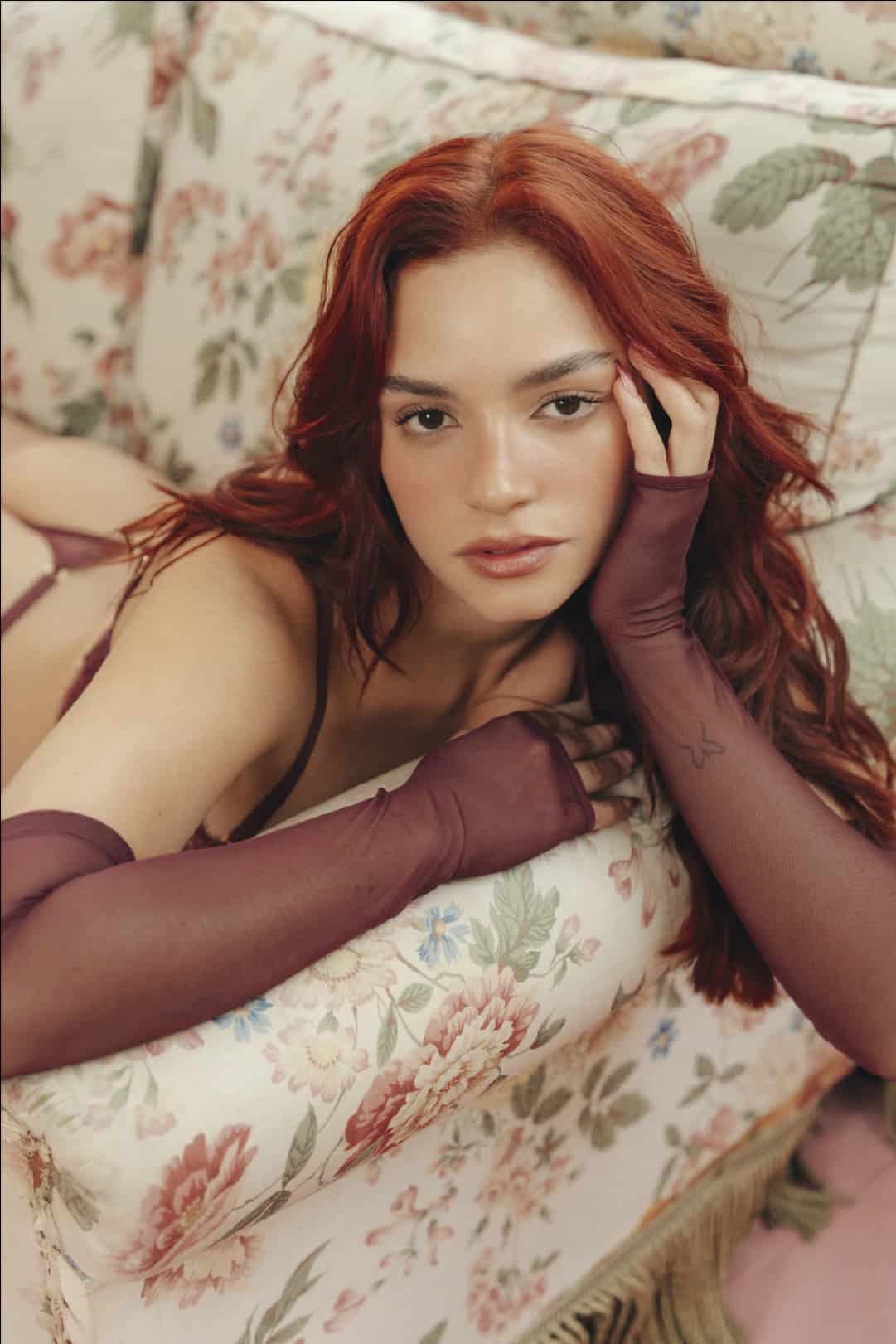 GUANTES AITONA BURGUNDY - miniatura 1