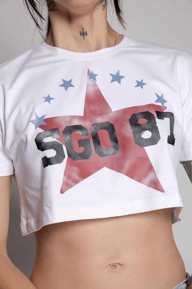 Crop-Top Courage Estrella-Blanco - miniatura 8