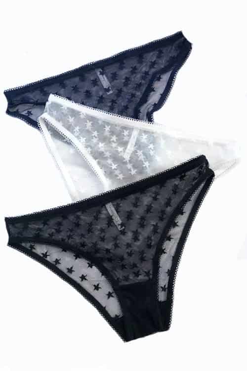 Mesh Stars Panty - miniatura 1