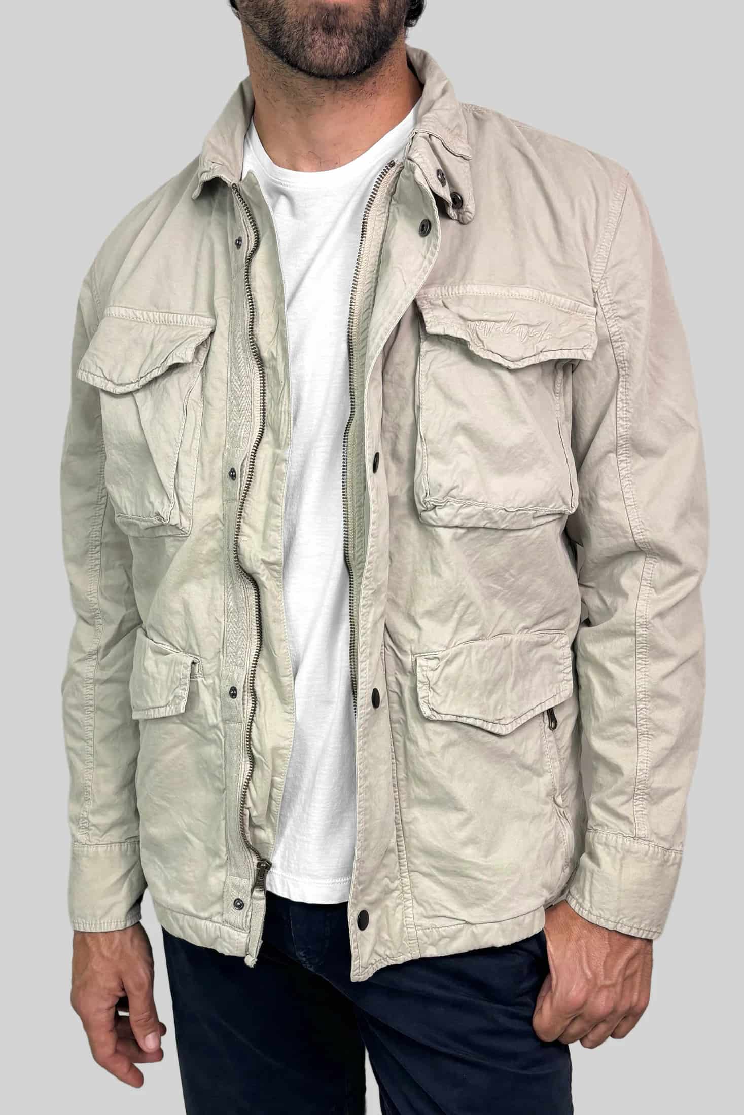 CHAQUETA HUNTER BEIGE - miniatura 2
