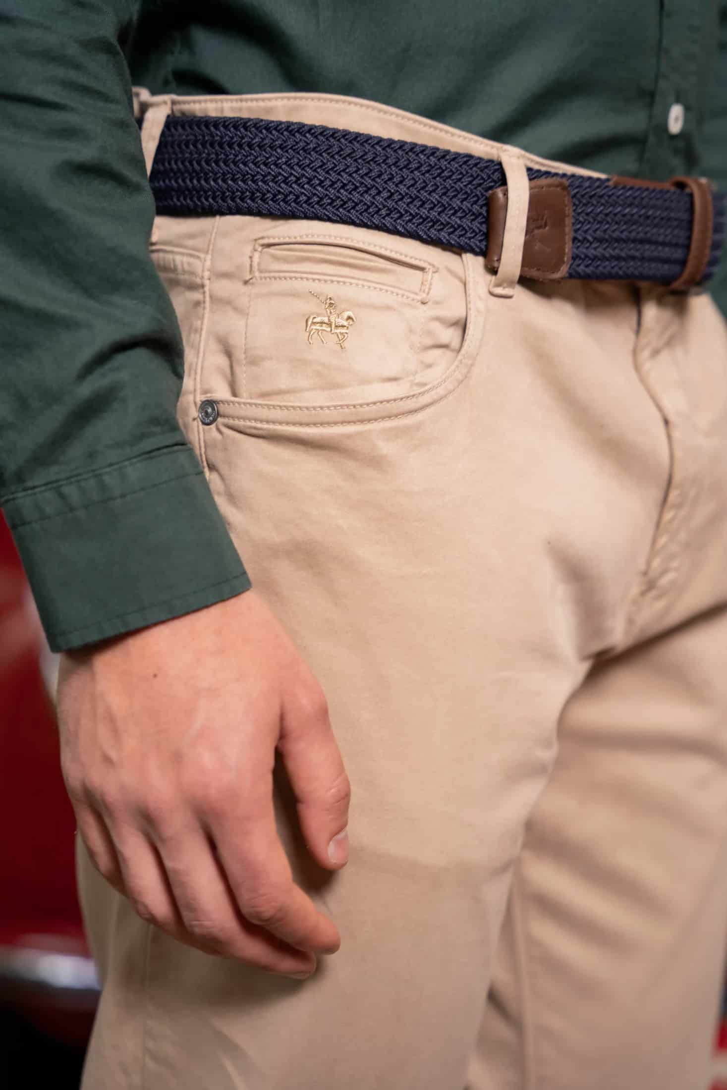 Pantalón cinco bolsillos Armatura Café - miniatura 3