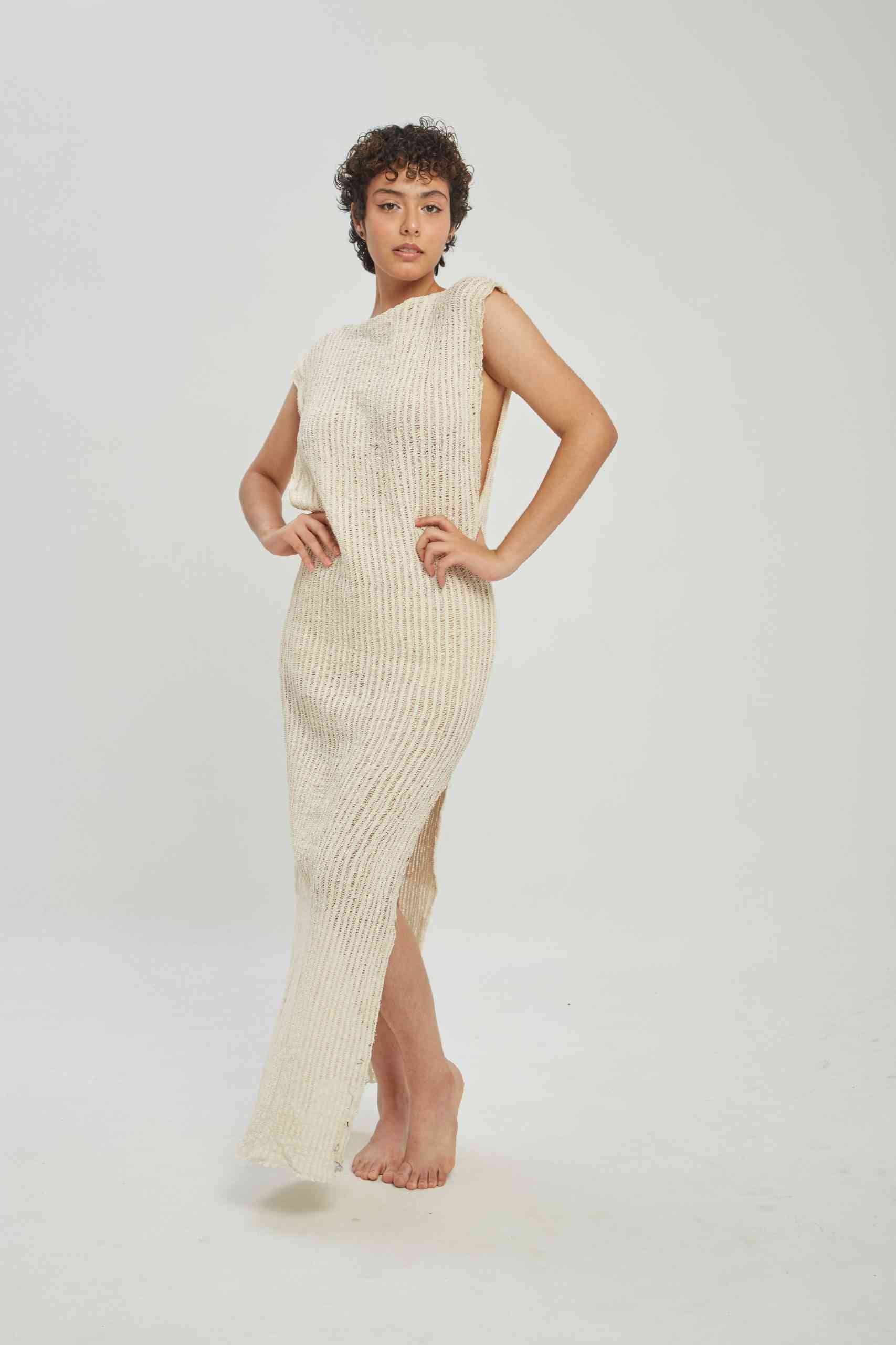 Vestido tropical crudo - miniatura 3