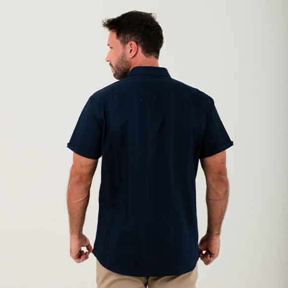 CAMISA MC 100% ALGODON TEXTURA HOMBRE - miniatura 5
