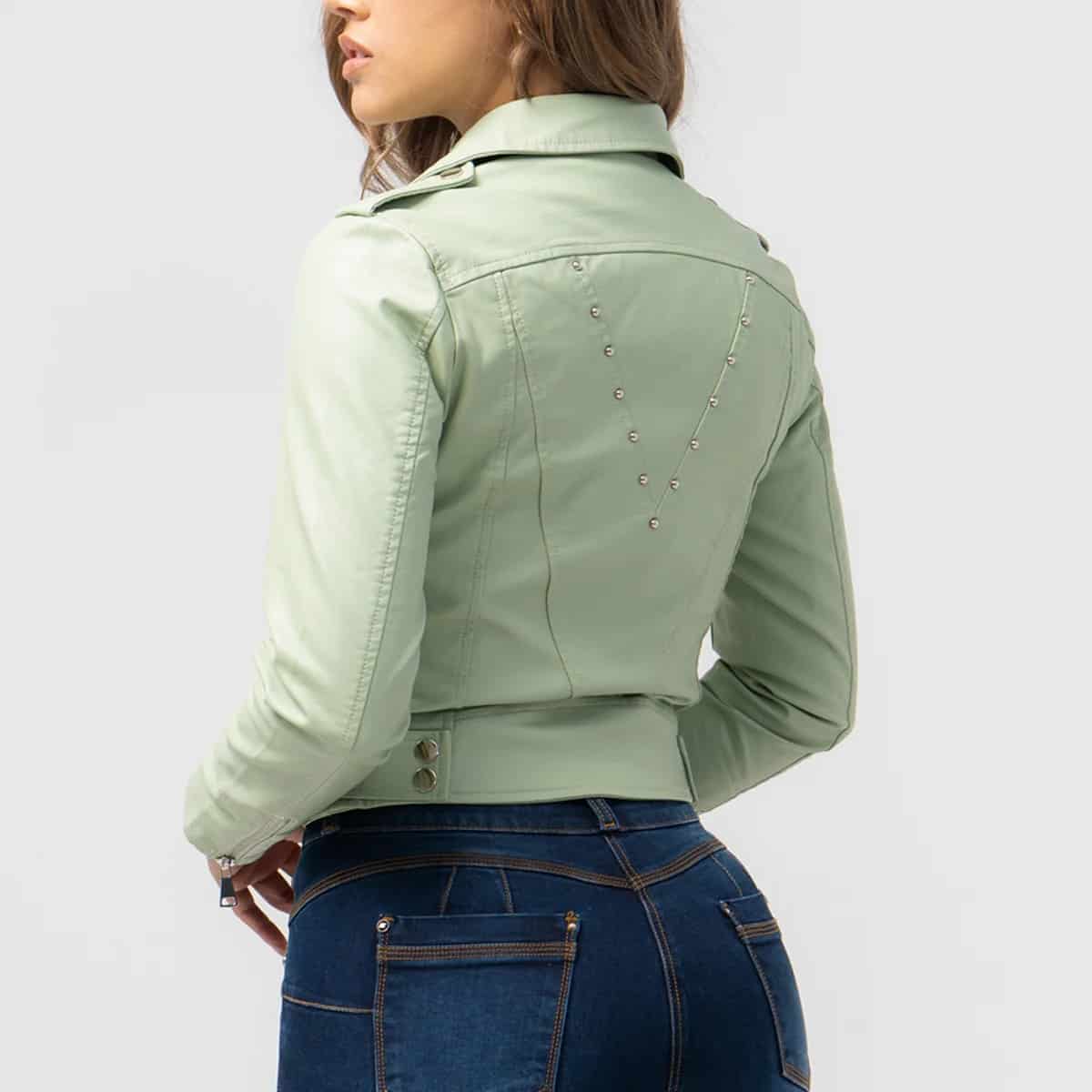 Chaqueta Sintetica Biker Carly - miniatura 20