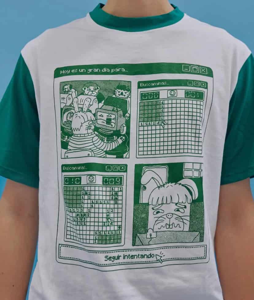 Camiseta buscaminas - miniatura 1