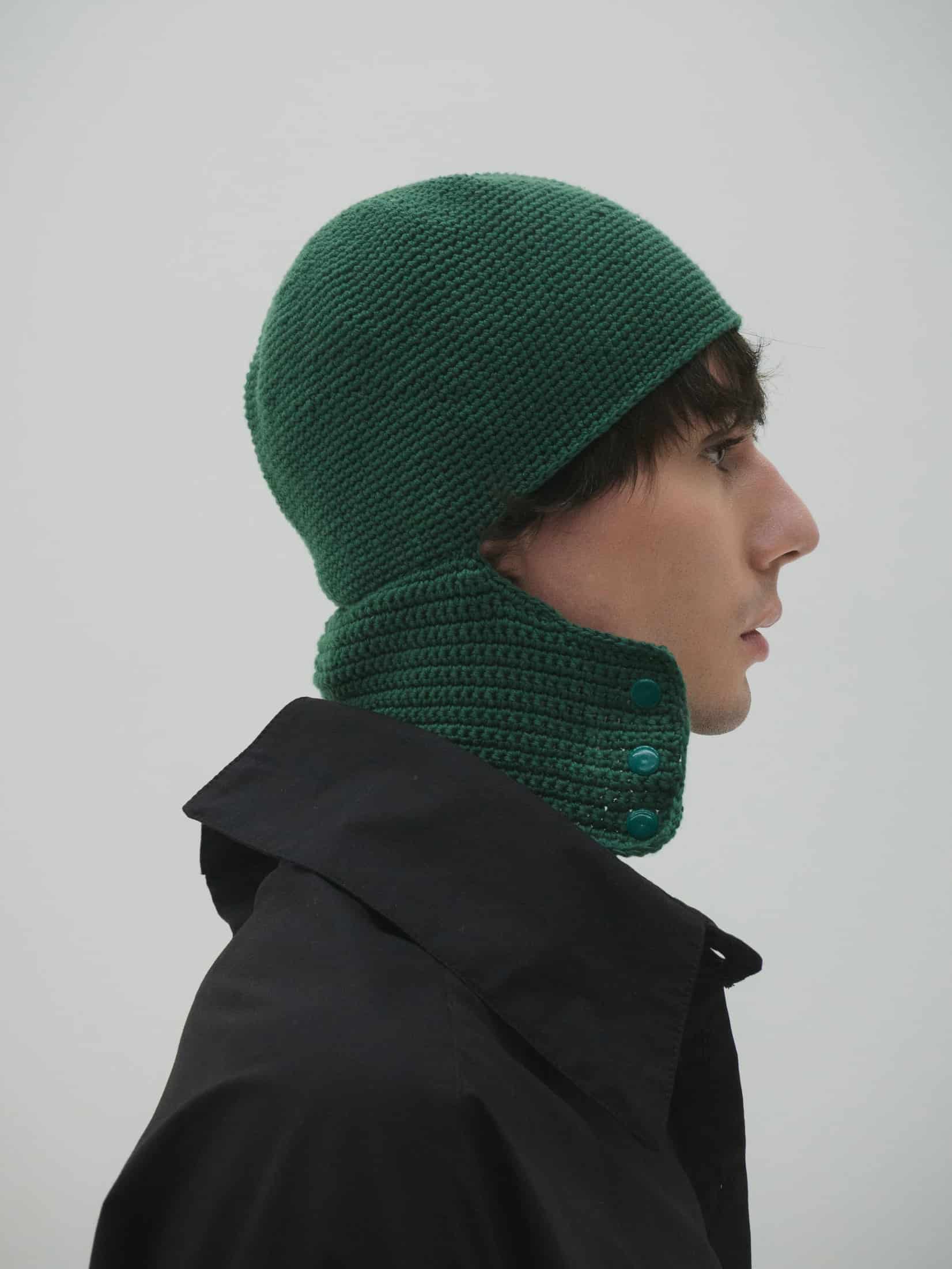 Sombrero Balaclava crochet - miniatura 1