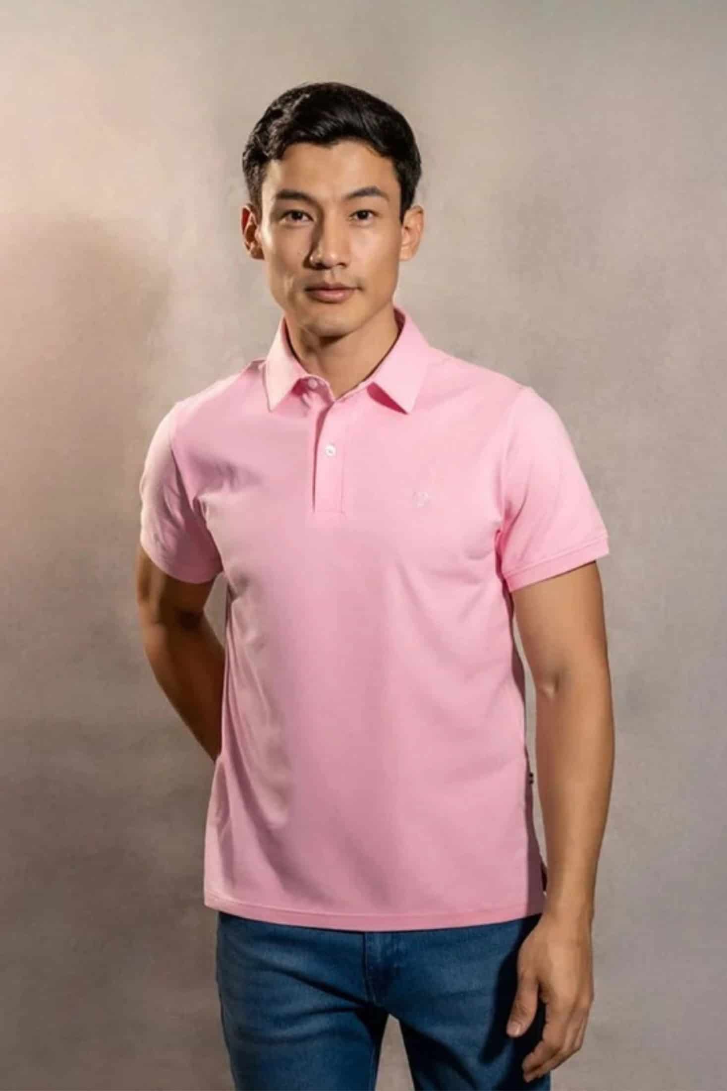 Polo Antimanchas Rosado - miniatura 1