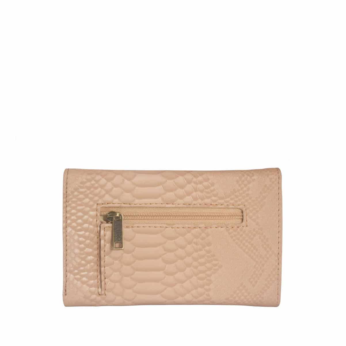 Billetera para Mujer Mónaco Mocca con Broche Cobra Noir - miniatura 3