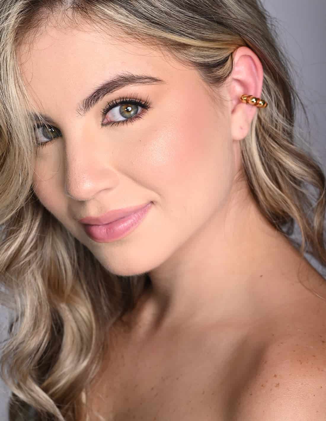 Ear Cuff Cloud Naranja - miniatura 5